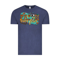 Vintage Denim faith over fear Vintage Tee - texasbilliewilder