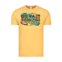 Vintage Mustard faith over fear Vintage Tee - texasbilliewilder