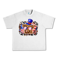 Lunar Rock 4th of july cow Urban Heavy Tee - texasbilliewilder