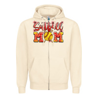 Sandshell softball mom Zipper Hoodie - JahusDesignShop