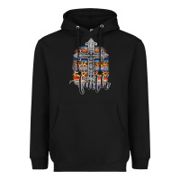 Black western faith Heavyweight Hoodie - AdoDesignShop