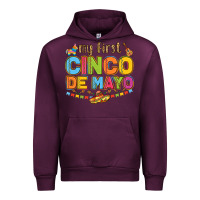 Mauve Wine my first cinco de mayo Urban Hoodie - LillyAllenDesigns