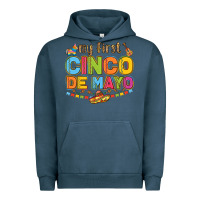 Pigment Midnight Navy my first cinco de mayo Urban Hoodie - LillyAllenDesigns