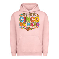 Pigment Salmon my first cinco de mayo Urban Hoodie - LillyAllenDesigns