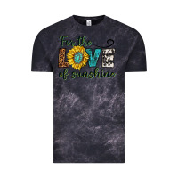 Cloud Black for the love of sunshine Vintage Tee - texasbilliewilder