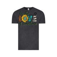 Vintage Black for the love of sunshine Vintage Tee - texasbilliewilder