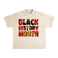 Sandshell black history month Urban Heavy Tee - Zillion Design Studio