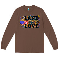 Chestnut Land that we love 4th of July Long Sleeve Tee - Neo Western