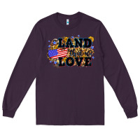 Plum Land that we love 4th of July Long Sleeve Tee - Neo Western
