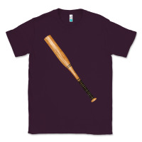Plum wooden softball bat Classic Tee - FaDigitalArtStudio