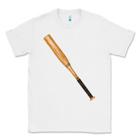 White wooden softball bat Classic Tee - FaDigitalArtStudio