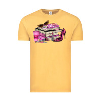 Vintage Mustard girl boss lady Vintage Tee - texasbilliewilder