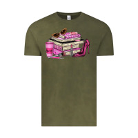 Vintage Olive girl boss lady Vintage Tee - texasbilliewilder