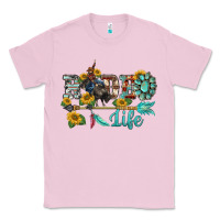 Bubblegum Pink western rodeo bullfighter  life turquoise's gemstones arrow sunflowers Classic Tee - BarkalooDesign