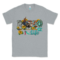 Heather Grey western rodeo bullfighter  life turquoise's gemstones arrow sunflowers Classic Tee - BarkalooDesign
