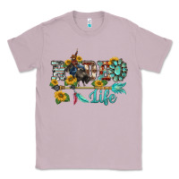 Lilac western rodeo bullfighter  life turquoise's gemstones arrow sunflowers Classic Tee - BarkalooDesign
