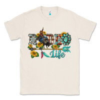 Natural western rodeo bullfighter  life turquoise's gemstones arrow sunflowers Classic Tee - BarkalooDesign