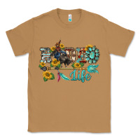 Toasted Coconut western rodeo bullfighter  life turquoise's gemstones arrow sunflowers Classic Tee - BarkalooDesign