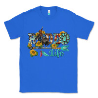 True Royal western rodeo bullfighter  life turquoise's gemstones arrow sunflowers Classic Tee - BarkalooDesign