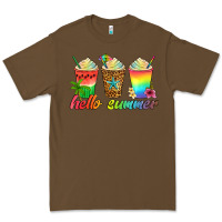 Cacao hello summer Premium Tee - Artiststas