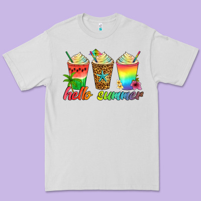 Hello Summer Premium Tee Designed By Artiststas