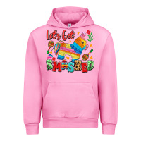 Fuchsia Pink let's get smashed Urban Hoodie - LillyAllenDesigns