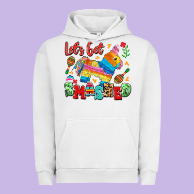 Let's Get Smashed Urban Hoodie Designed By Lillyallendesigns