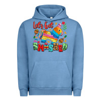 Pigment Pebble Blue let's get smashed Urban Hoodie - LillyAllenDesigns