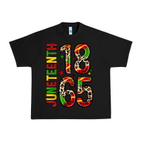 Black 1865 juneteenth Urban Heavy Tee - Zillion Design Studio