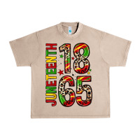 French Oak 1865 juneteenth Urban Heavy Tee - Zillion Design Studio