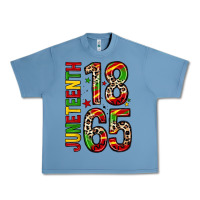Pebble Blue 1865 juneteenth Urban Heavy Tee - Zillion Design Studio