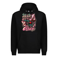 Black boots never broke my heart Premium Hoodie - NancyCooperArtShop