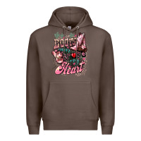 Coffee boots never broke my heart Premium Hoodie - NancyCooperArtShop