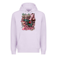 Lilac boots never broke my heart Premium Hoodie - NancyCooperArtShop