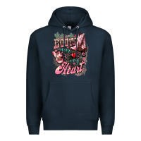 Navy boots never broke my heart Premium Hoodie - NancyCooperArtShop