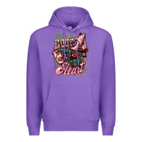 Purple boots never broke my heart Premium Hoodie - NancyCooperArtShop
