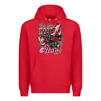 Red boots never broke my heart Premium Hoodie - NancyCooperArtShop