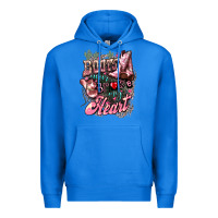True Royal boots never broke my heart Premium Hoodie - NancyCooperArtShop