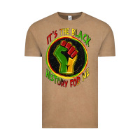 Vintage Coffee it's the black history for me Vintage Tee - Zillion Design Studio