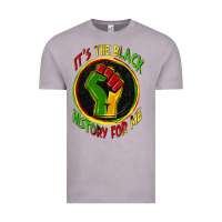 Vintage Zinc it's the black history for me Vintage Tee - Zillion Design Studio