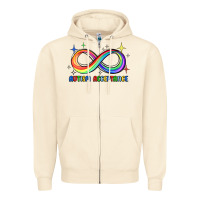Sandshell autism acceptance Zipper Hoodie - JahusDesignShop