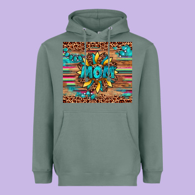 Sunflower Mom Heavyweight Hoodie Designed By Artiststas