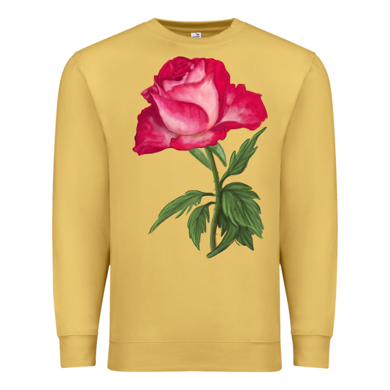 Love At First Sight Rose Premium Sweatshirt by LillyAllenDesigns | Teevron