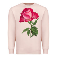 Pale Pink Love At First Sight Rose Premium Sweatshirt - LillyAllenDesigns