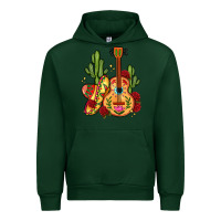 Foreset Green mexican guitar Urban Hoodie - LillyAllenDesigns