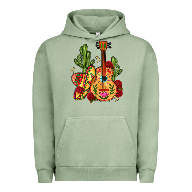 Mexican Guitar Urban Hoodie by LillyAllenDesigns | Teevron