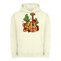Pigment Pistachio mexican guitar Urban Hoodie - LillyAllenDesigns
