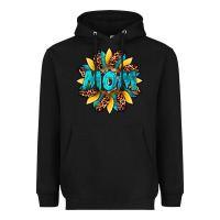 Black sunflower mom leopard Heavyweight Hoodie - Artiststas