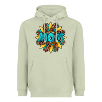 Matcha sunflower mom leopard Heavyweight Hoodie - Artiststas