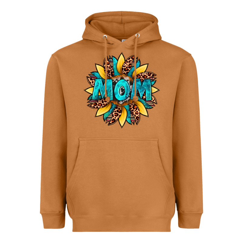 Sunflower Mom Leopard Heavyweight Hoodie by Artiststas | Teevron